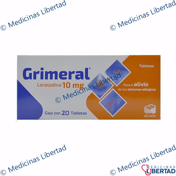 GRIMERAL 10 MG TABS. C/20