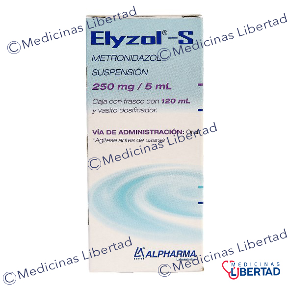 ELYZOL-S  250 MG SUSPENSION 120 ML