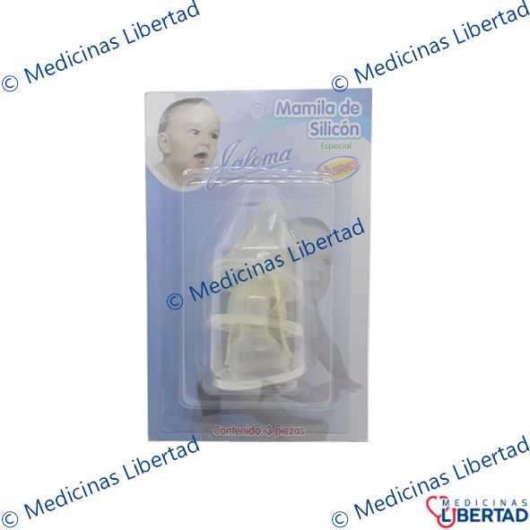 MAMILA SILICON ESPECIAL  - Blister - c/3