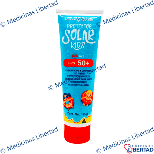 [7501258208017] PROTECTOR SOLAR KIDS FPS50+ - Crema - 125 gr