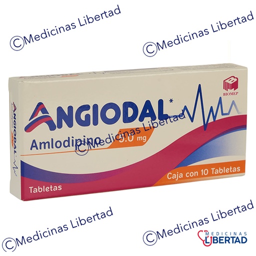 [7501573902850] ANGIODAL TABL. 5 MG C/10