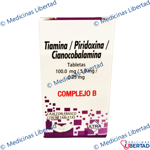 [7502216792784] COMPLEJO B ULTRA TABLETAS C/30