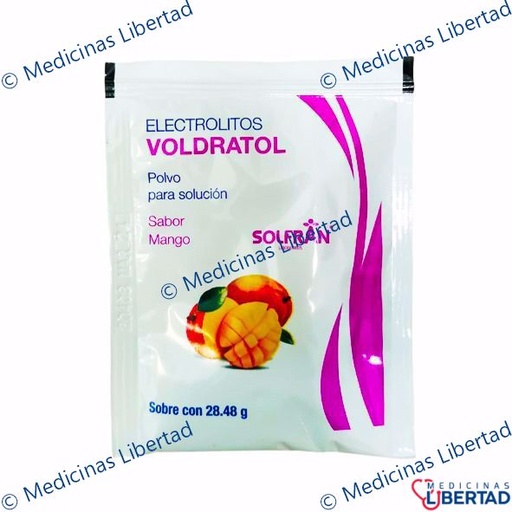 [7502274790791] ELECTROLITOS VOLDRATOL SOBRE CON 28.48G MANGO