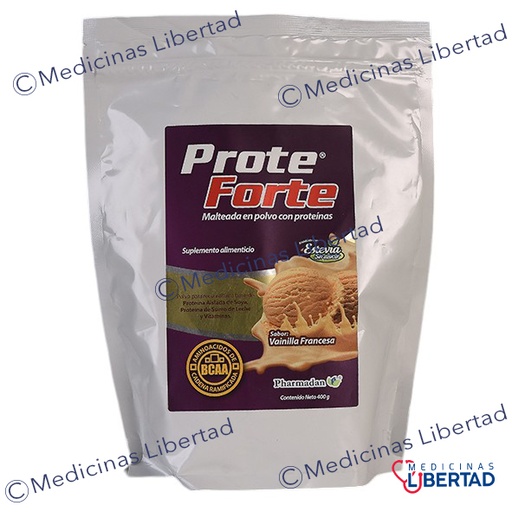 [7503007662408] PROTE FORTE VAINILLA 400G 0% AZUCAR