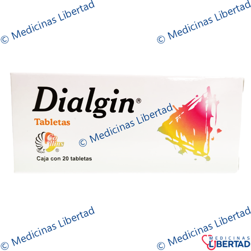 [780083139766] DIALGIN TABLETAS  C/20