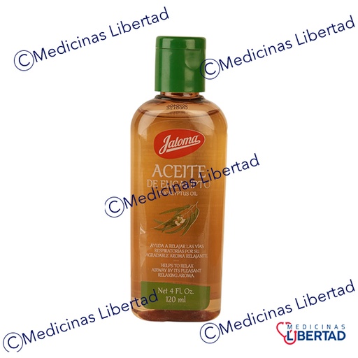 [759684031649] ACEITE DE EUCALIPTO FRASCO 120 ML JALOMA