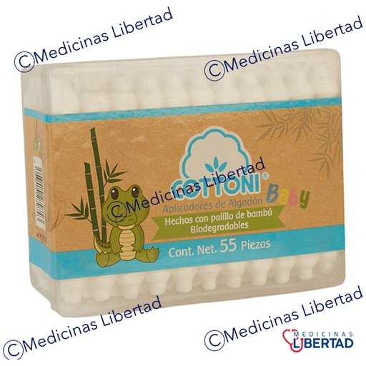 [7503014279743] APLICADORES DE ALGODON P/ BEBE CAJA C/55