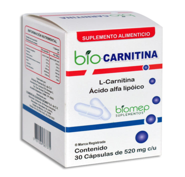 BIO-CARNITINA C/30 CAPSULAS