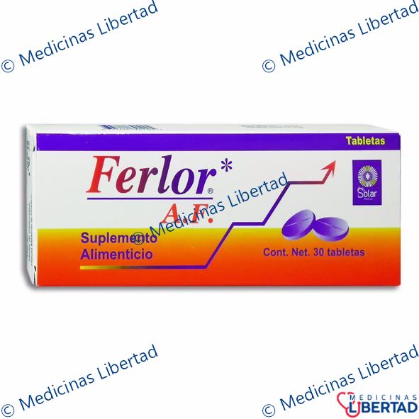 FERLOR AF TABLETAS  C/30