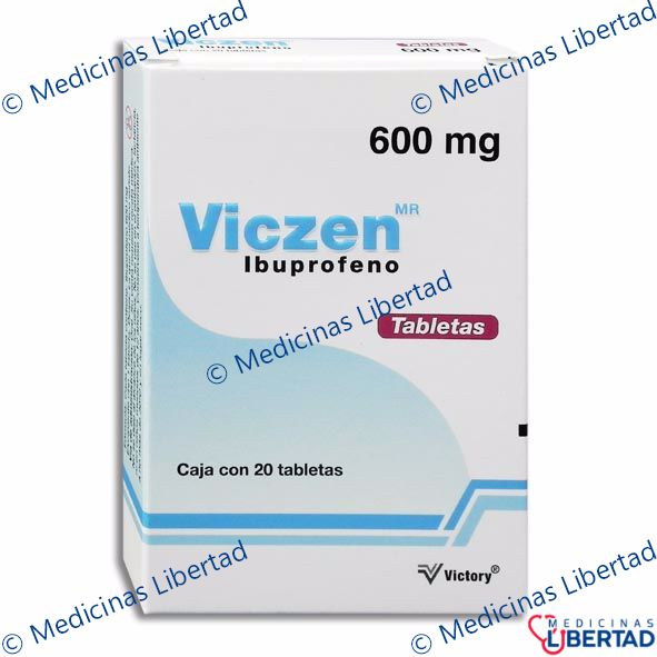 VICZEN ( IBUPROFENO ) 600 TAB C/20
