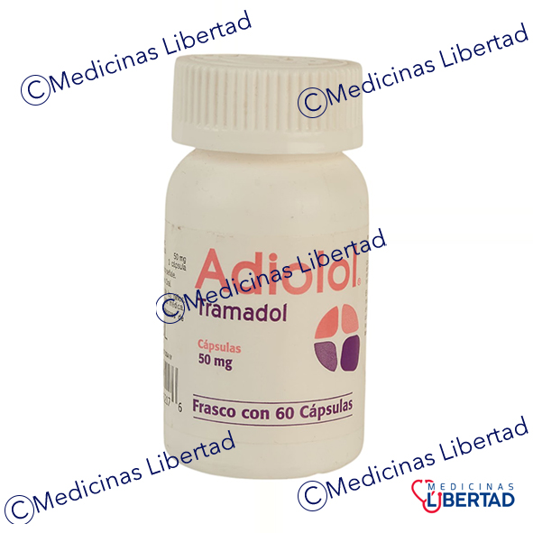 ADIOLOL ( TRAMADOL ) 50 MG C/60 CAPSULAS FRASCO