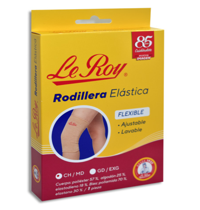RODILLERA ELASTICA S/M LEROY 1 PIEZA