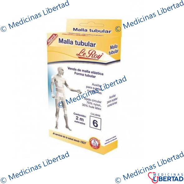 MALLA TUBULAR 6 LEROY  2 MTS