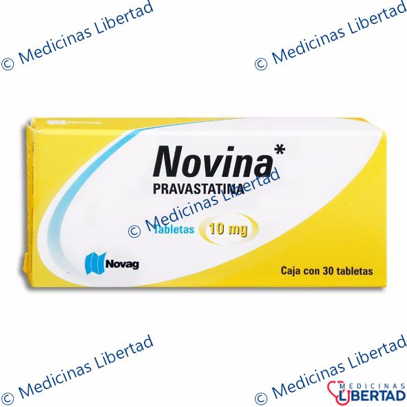 NOVINA ( PRAVASTATINA ) 10MG  TAB  C/30