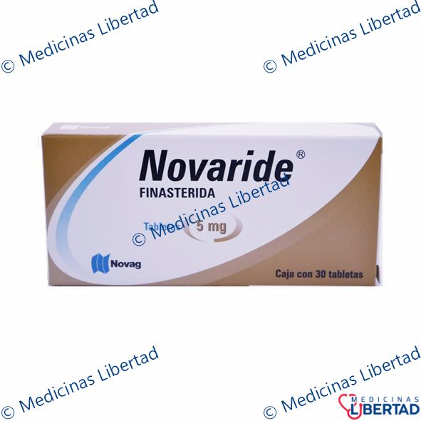 NOVARIDE (FINASTERIDA) 5 MG GRAGEAS C/30