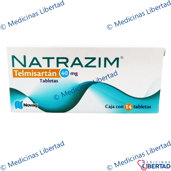 NATRAZIM 40 Mg Tabletas c/14
