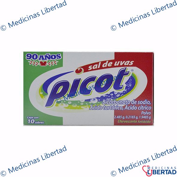 SAL DE UVAS PICOT SOBRES C/10