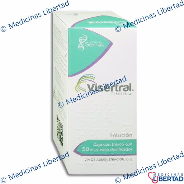 VISERTRAL/CETIRIZINA Solucion 50 ml