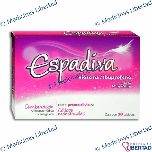 ESPADIVA  Tabletas c/10