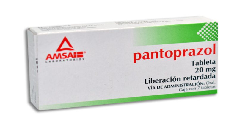 PANTOPRAZOL AMSA 20 mg Tabletas c/7