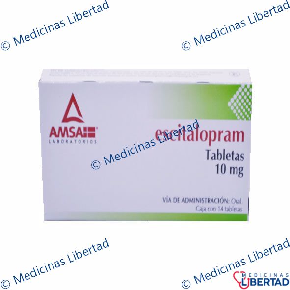 ESCITALOPRAM AMSA Tabletas c/14