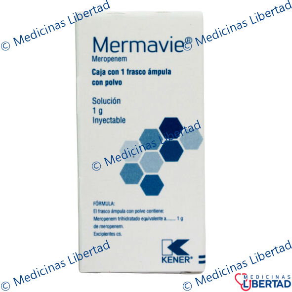 MERMAVIE (MEROPENEM) 1GR KENER INY C/1