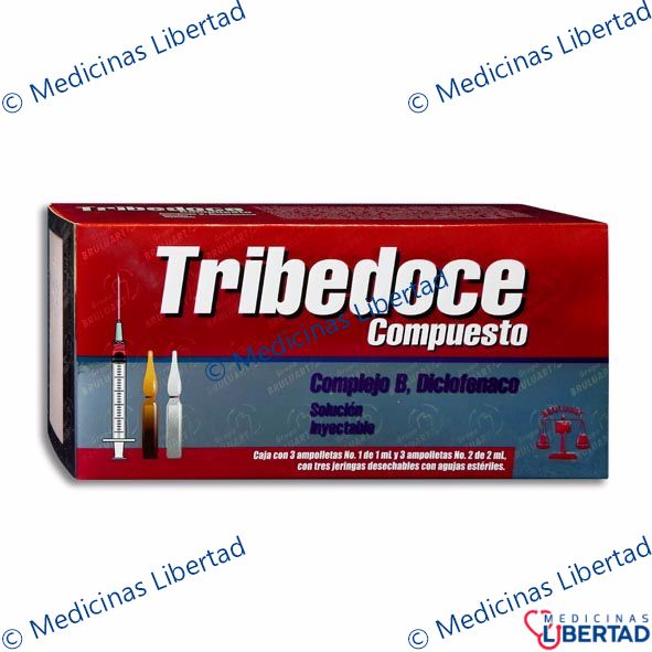 TRIBEDOCE COMPUESTO - Solucion Inyectable - c/3