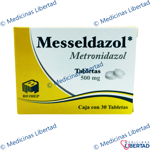 MESSELDAZOL 500 MG  TABLETAS C/30