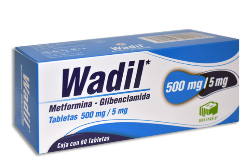 WADIL 500/5 MG Tabletas c/ 60