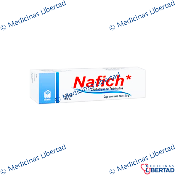 NAFICH (TERBINAFINA) 1% TUBO C/15G
