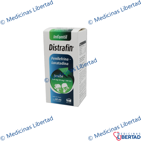 DISTRAFIN ( FENILEFRINA - LORATADINA ) INF JBE 60ML