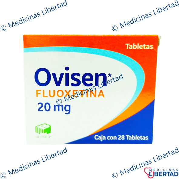 OVISEN (FLUOXETINA) 20MG TAB C/28
