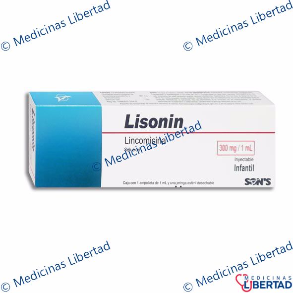 LISONIN 300MG INYECTABLE  C/1
