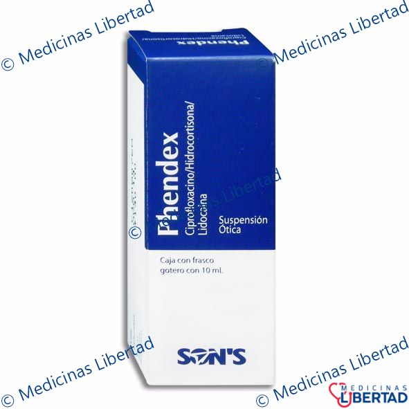 PHENDEX Solucion Otica 10 ml