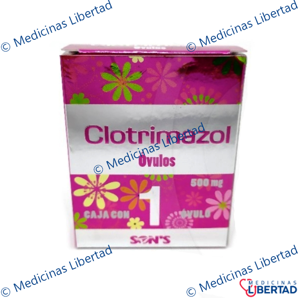 CLOTRIMAZOL OVULO C/1 500 mg  SONS