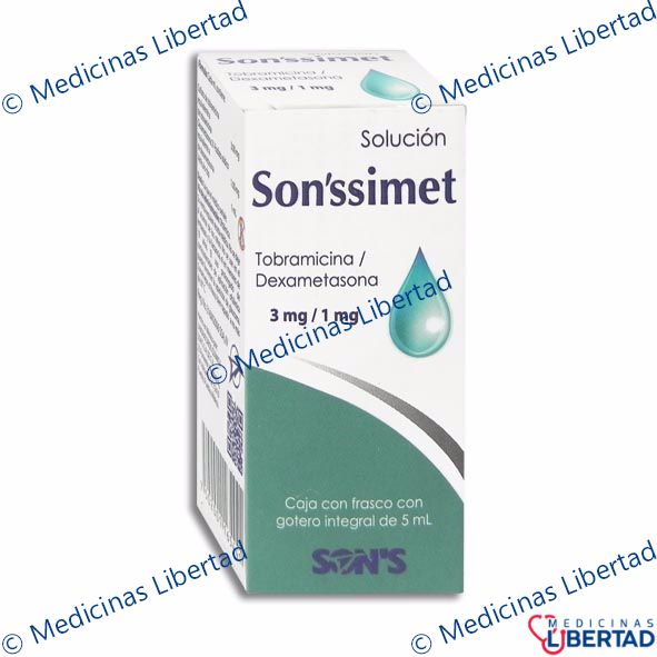 SON´SSIMET Solucion gotas 5 ml