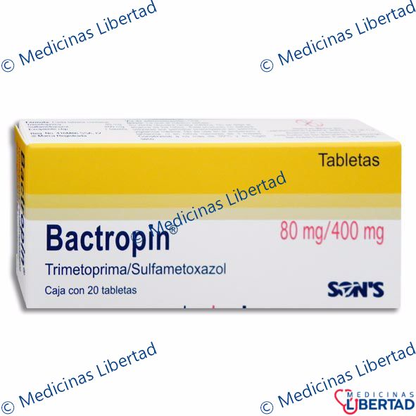 BACTROPIN TABLETAS 80/400  C/20
