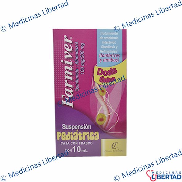 FARMIVER SUSPENSION  PEDIATRICO 10 ML