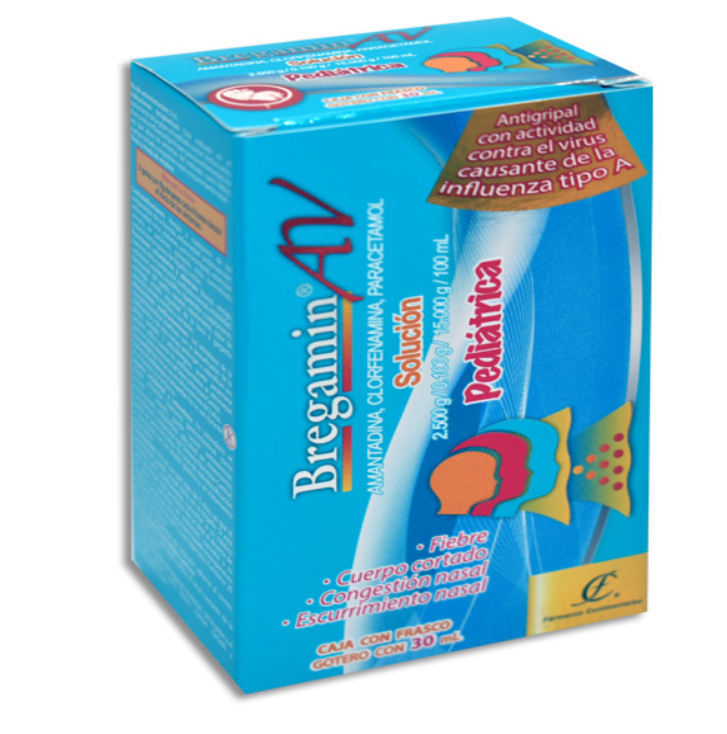 BREGAMIN AV Caja en frasco gotero con 30 ML