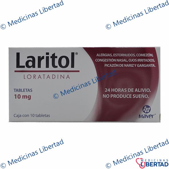 LARITOL TABLETAS  C/10