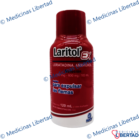 LARITOL EX SOLUCION  120 ML