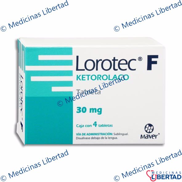 LOROTEC F TABLETAS  C/4