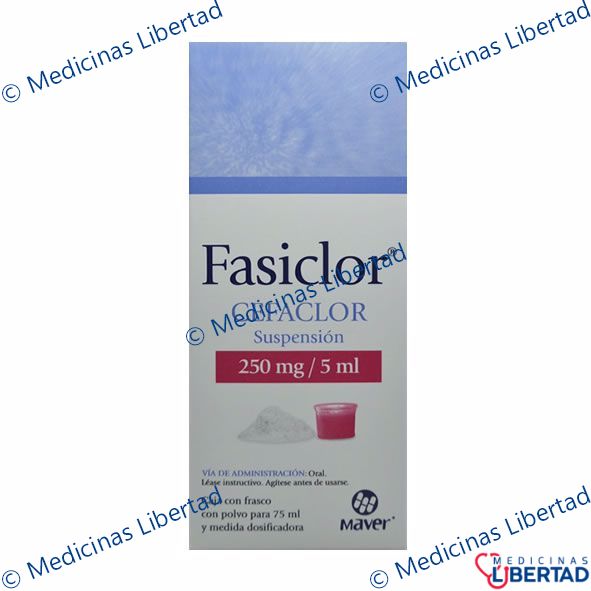 FASICLOR 250MG SUSP. 75 ML