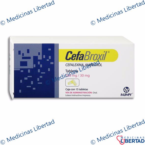 CEFABROXIL TABLETAS C/15