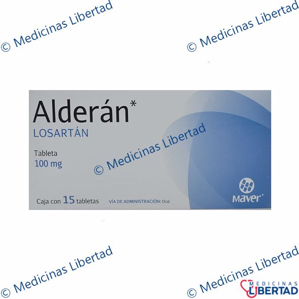 ALDERAN 100 TABLETAS C/15
