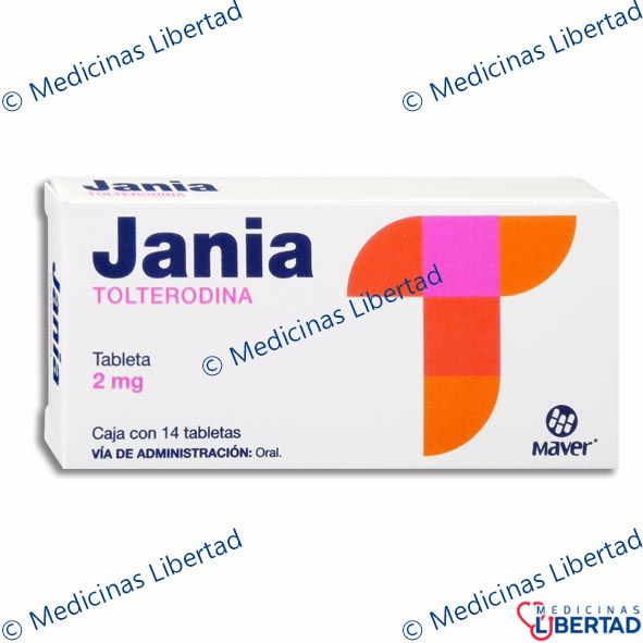 JANIA ( TOLTERODINA )TAB C/14