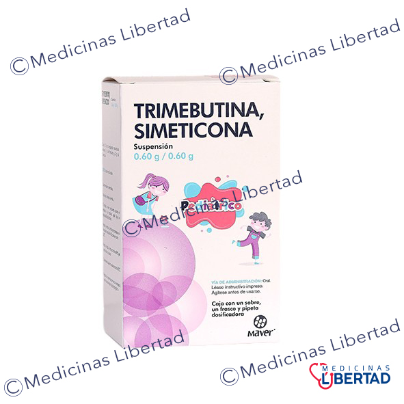  TRIMEBUTINA, SIMETICONA PEDIATRICO MAVER Suspension 26 ml