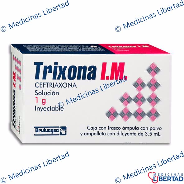 TRIXONA 1GR IM - Solucion Inyectable - c/1