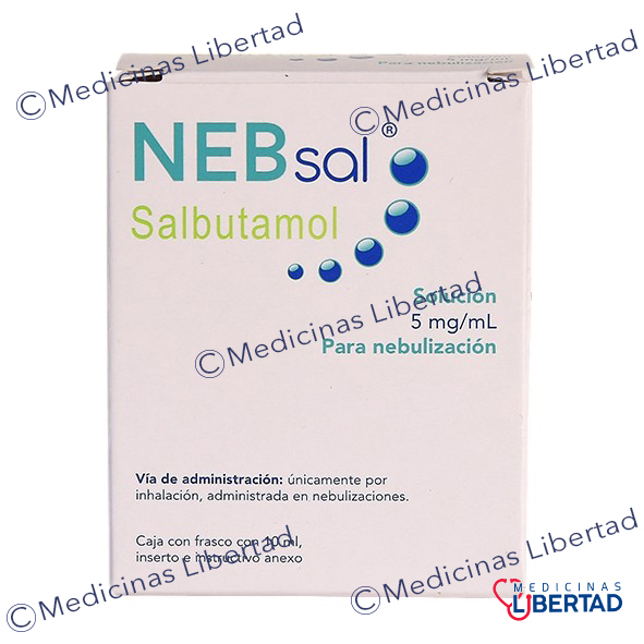 NEBSAL (SALBUTAMOL) 5 MG/ML P/NEBULIZAR
