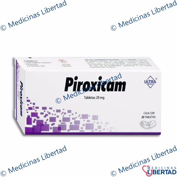 PIROXICAM 20 MG ULTRA TAB C/20